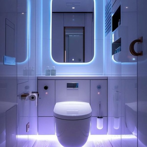 29 Advanced Futuristic Bathroom Solutions for Smart Homes (2)